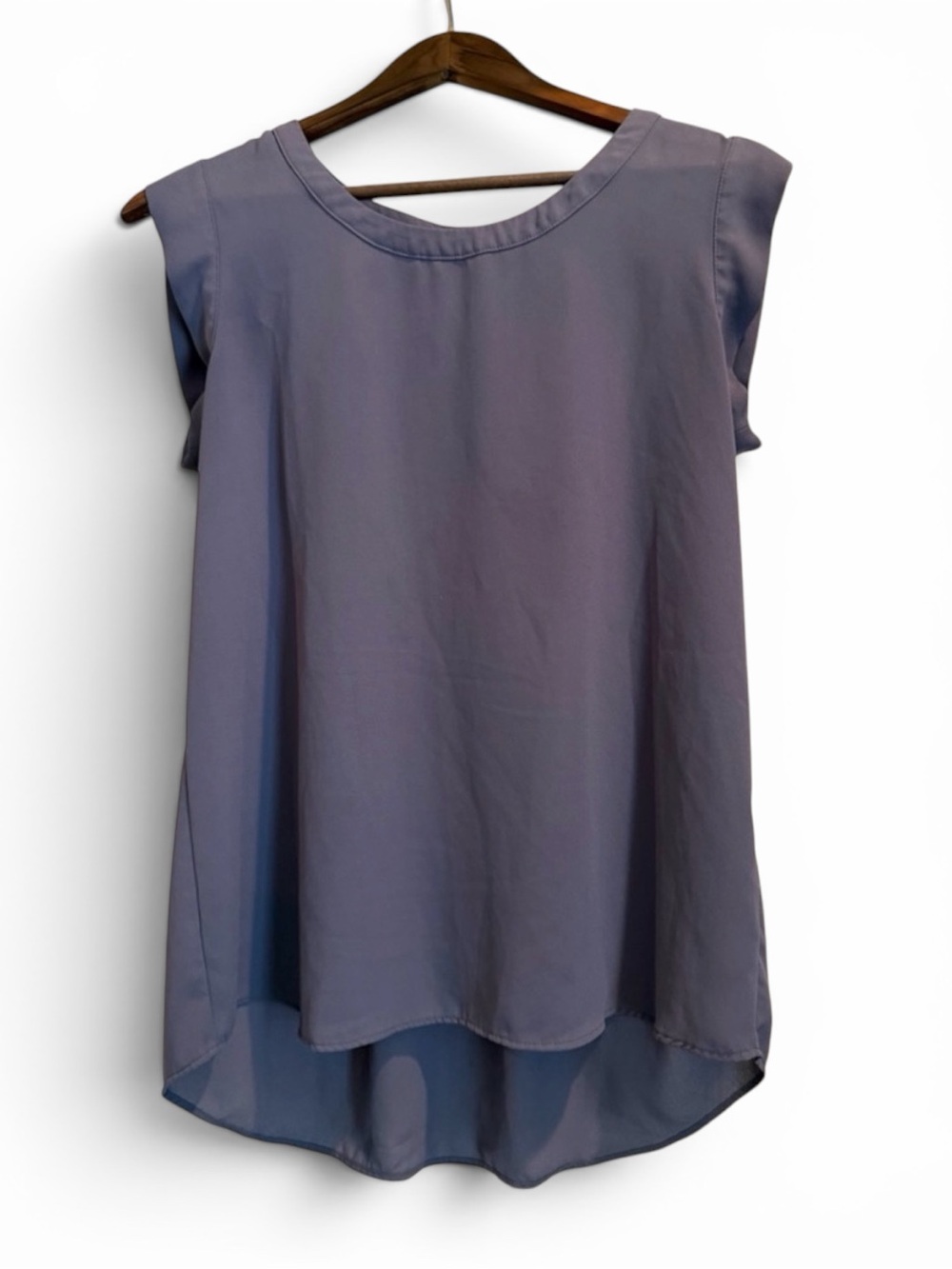 Pleione Blue Sleeveless Tank Top